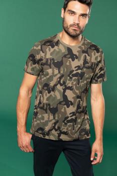 Pánské tričko Camo camouflage